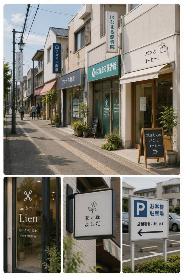 企業価値を高める看板デザインのイメージ